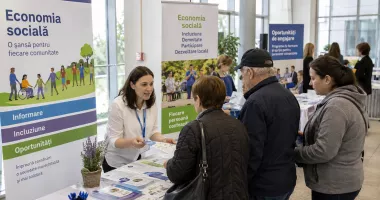 Stire din Social : Economia socială ajunge în atenția publică. ANOFM anunță acțiuni în luna mai