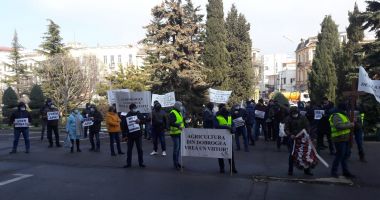 GALERIE FOTO / Fermierii protestează la Constanţa - 3