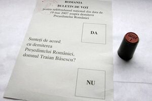 Stire din Politică-Administrație : CCR: Referendumul este CONSTITUȚIONAL
