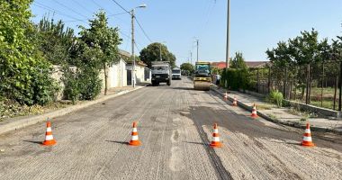 Stire din Social : Se reabilitează carosabilul pe două străzi din cartierul Palazu Mare