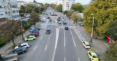 Stire din Social : Două noi scuaruri mediane au fost amenajate pe strada Soveja din Constanța
