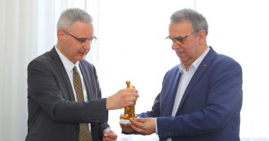 Ambasadorul Republicii Franceze în România, vizită de curtoazie, la Primăria Constanța - 4