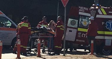 GALERIE FOTO / Accident rutier în intersecția de la Dacia. Două persoane au fost rănite - 2