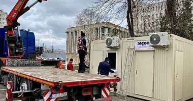 Stire din Social : Containere amenajate pentru medicii din cadrul Spitalului Clinic de Boli Infecțioase