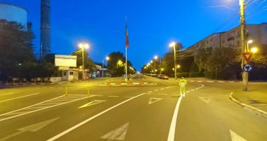 Siguranța pe drumurile publice asigurată prin retrasarea marcajelor rutiere