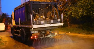 Continuă dezinfecția pe străzile din Constanța. Unde se va acționa astăzi