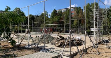 Lucrările de modernizare în parcul "Dragoslavele" continuă - 4