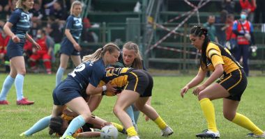 Stire din Sport : Rugby / Cupa României și Cupa AIR la rugby 7 feminin, pe stadionul „Arcul de Triumf”