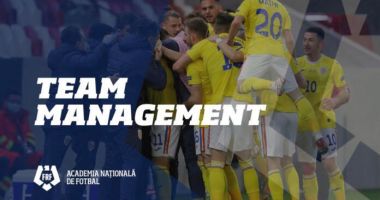 Fotbal / Primul curs de Team Management organizat de ANF a ajuns la final
