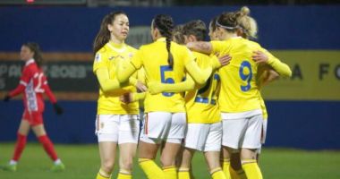Stire din Sport : Fotbal feminin / Premieră! Meciul România - Elveția se joacă pe stadionul „Arcul de Triumf” din Bucureşti