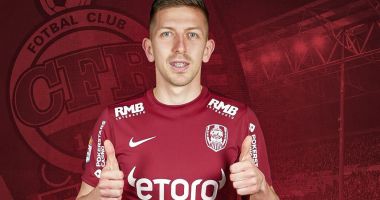 Stire din Sport : Fotbal / Bursa transferurilor. Mijlocașul croat Lovro Cvek a semnat cu CFR Cluj