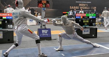 Scrimă / Echipa de sabie a României va lupta pentru o medalie la Cupa Mondială de la Budapesta