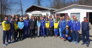 Ministerul Sportului / Eduard Novak i-a vizitat pe sportivii ucraineni cazaţi la Complexul Sportiv 