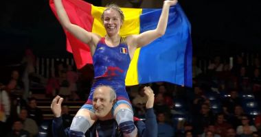 Stire din Sport : Luptătoarea Andreea Beatrice Ana, medaliată cu aur la Campionatele Europene de seniori