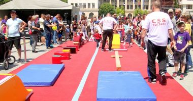 Stire din Sport : Gimnastică / Prima ediție a Festivalului Național de Gimnastică pentru Toți, pe 4 iunie