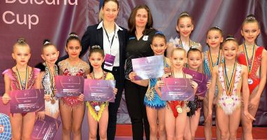 Stire din Sport : Gimnastele de la CS Victoria Cumpăna, pe podiumul Cupei "Irina Deleanu"