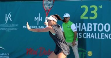 Tenis / Gabriela Ruse, debut cu dreptul Ã®n proba femininÄƒ de dublu a turneului de la Roland Garros