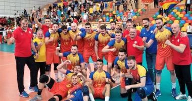 Stire din Sport : Volei / Naţionala masculină a României, victorie cu mari emoţii în meciul cu Macedonia de Nord, din Silver League