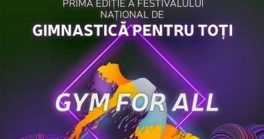 Stire din Sport : Gimnastică / Sâmbătă, 4 iunie, prima ediție a Festivalului Național de Gimnastică pentru Toți
