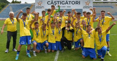 Farul Constanţa U17, câştigătoarea Supercupei României U17