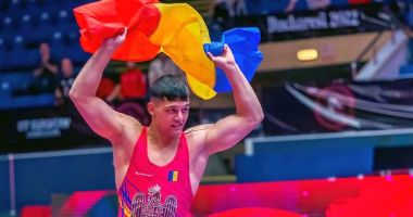 Stire din Sport : Lupte / Gabriel Eduardo Stan, medaliat cu aur la Europenele de juniori de la Bucureşti