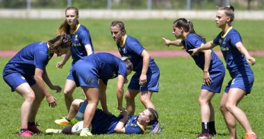 Stire din Sport : Rugby / "Ghindele" s-au reunit pentru a pregăti participarea la Women’s 7s Championship Lisabona