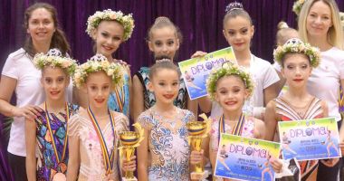 Stire din Sport : Gimnastele de la CS Victoria Cumpăna, medaliate la Campionatele Naţionale