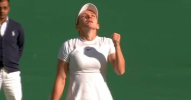 Tenis / Simona Halep a „pensionat”-o pe belgianca Flipkens şi e în turul trei la Wimbledon