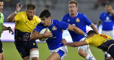 Rugby / Depăşiţi la toate capitolele! „Stejarii”, înfrângere în amicalul cu Italia