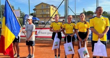 Tenis / Echipa feminină a României a învins Franța la European Summer Cup U14