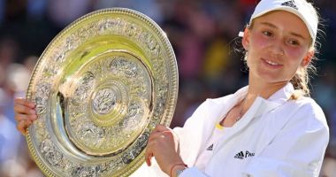 Stire din Sport : Tenis / Elena Rîbakina a câştigat finala turneului de Grand Slam de la Wimbledon