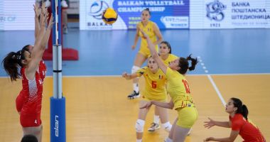 Stire din Sport : Volei / Naţionala de junioare U17 a României, învinsă în finala mică a Campionatului Balcanic