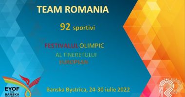 Stire din Sport : Olimpism / 92 de sportivi vor reprezenta România la Festivalul Olimpic al Tineretului European de la Banska Bystrica