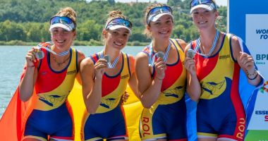 Stire din Sport : Trei medalii pentru Clubul Sportiv Universitar „Simona Halep” la Mondialele de canotaj-juniori