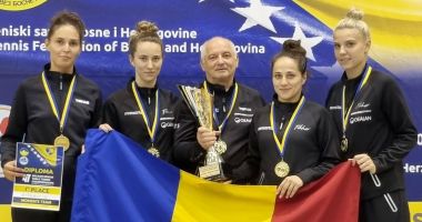 Stire din Sport : Aur pentru constănţenii Alina Zaharia şi Cristian Chiriţă la Balcaniada de tenis de masă