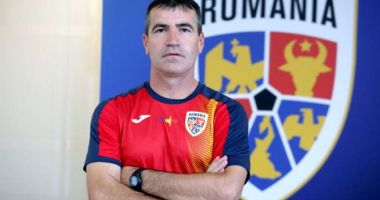 Fotbal / Nicolae Roșca debutează pe banca naționalei U16. Amicale cu Muntenegru și Spania