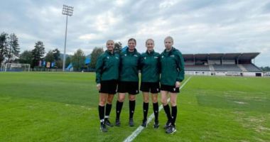 Stire din Sport : Fotbal feminin / Cristina Trandafir și Iuliana Demetrescu vor arbitra în preliminariile Campionatului Mondial