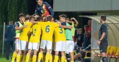 Fotbal / Naţionala U16, victorie în amicalul cu Spania U16. Joi, meciul revanşă, la Buftea