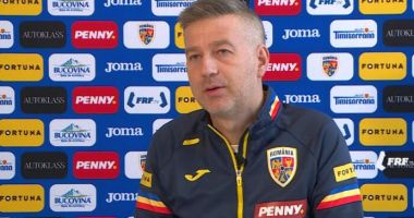 Fotbal, echipa naţională / Iordănescu: „După meciul cu Bosnia, tragem linie şi analizăm”