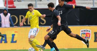 Fotbal / România U20, învinsă de Germania U20, în meciul amical de la Arad
