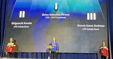 Stire din Sport : Gimnastele constănţene au strălucit la Naţionale şi la RomGym Trophy