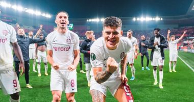 Fotbal / â€žO jumÄƒtate de minune!â€� CFR Cluj a cÃ¢ÅŸtigat la Praga: 1-0 cu Slavia, Ã®n Europa Conference League