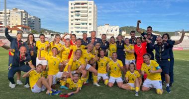 Stire din Sport : Fotbal feminin / Naţionala U19 s-a impus în faţa Albaniei U19, la turneul de calificare pentru Campionatul European
