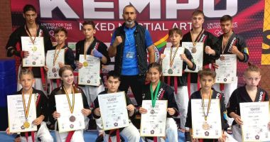 Stire din Sport : Kempo / Salbă de medalii pentru sportivii de la CS Medgidia, la Cupa României la kempo-K1