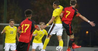 Stire din Sport : Fotbal / Obiectiv aproape compromis! Tricolorii U17, învinşi şi de Belgia în calificările pentru EURO 2023