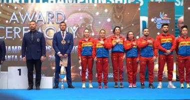 Fitness / Aur mondial! Salbă de medalii pentru România, la CM de la Santa Susana