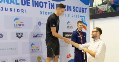 Stire din Sport : Patrick Dinu, de la CS Farul, medaliat cu bronz la Naţionalele de nataţie