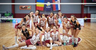 Stire din Sport : Volei / CS Rapid Bucureşti, calificare fără probleme în 16-imile de finală ale Cupei Challenge
