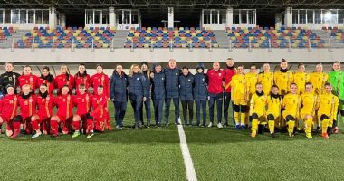 Stire din Sport : Fotbal feminin / Acțiune de selecție pentru junioare, desfășurată la Centrul Naţional Buftea