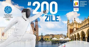 Stire din Sport : Olimpism / A început numărătoarea inversă. 200 de zile până la startul Jocurilor Europene Cracovia-Malopolska